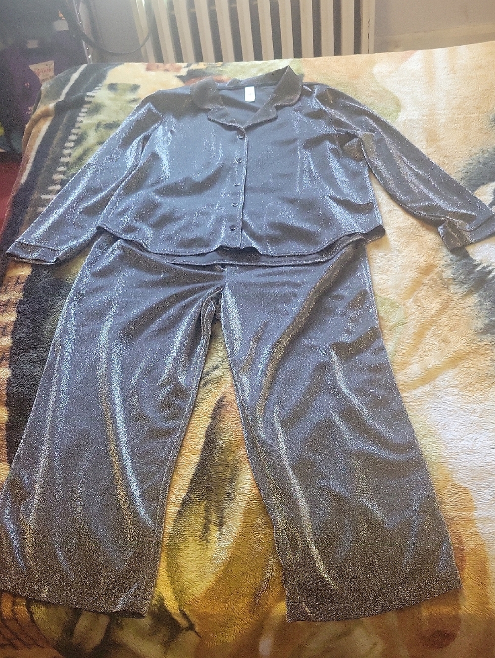 Jessica Simpson Shimmery Pajama Set NWOT